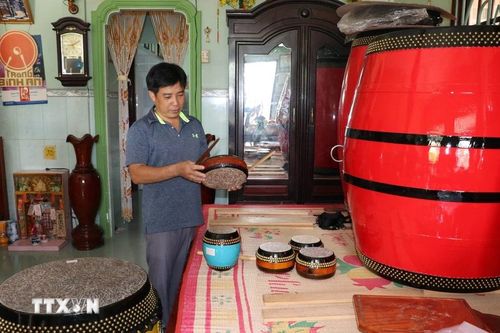 Giữ nhịp hồn dân tộc qua Di sản nghề trống Bình An ở Tây Ninh