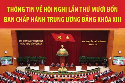 Thông tin về Hội nghị lần thứ 14 Ban Chấp hành Trung ương Đảng khóa XIII