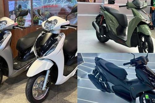 Honda ra mắt 3 mẫu xe máy mới