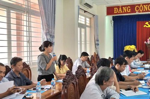 Khảo sát công tác tôn giáo, dân tộc tại xã Phú Tân