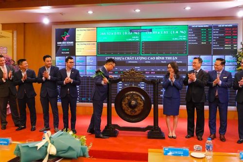 Cổ phiếu BQP của Công ty Nhựa Chất lượng cao Bình Thuận chính thức niêm yết trên UPCoM
