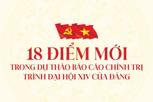18 điểm mới trong Dự thảo Báo cáo chính trị trình Đại hội XIV của Đảng