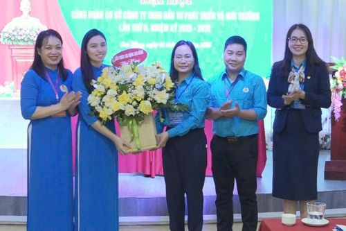 Công ty TNHH Đầu tư phát triển và Môi trường, Ngân hàng Chính sách xã hội Hòa An Đại hội Công đoàn nhiệm kỳ 2025 - 2030
