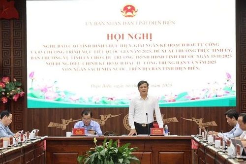 Điện Biên: Có 6 đơn vị tỷ lệ giải ngân vốn đầu tư công bằng 0%