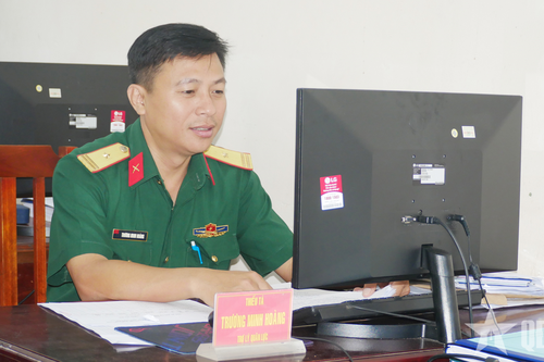 Người cán bộ quân lực tận tụy, trách nhiệm