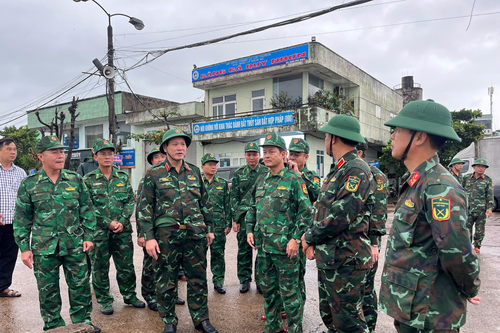 Quân khu 5 triển khai công tác phòng, chống bão số 13 tại Gia Lai