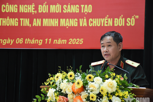 Hội thảo 'Giải pháp công nghệ, đổi mới sáng tạo trong bảo đảm an toàn thông tin, an ninh mạng và chuyển đổi số'