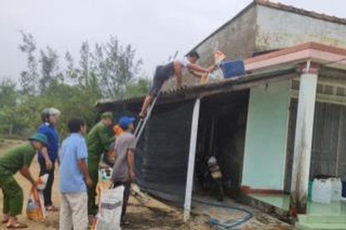Các xã ven biển phía Nam TP Đà Nẵng chủ động ứng phó với cơn bão số 13