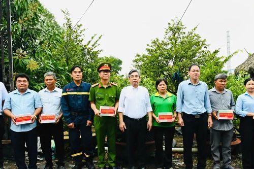 Lãnh đạo TPHCM thăm hỏi, động viên nông dân làng mai Bình Lợi