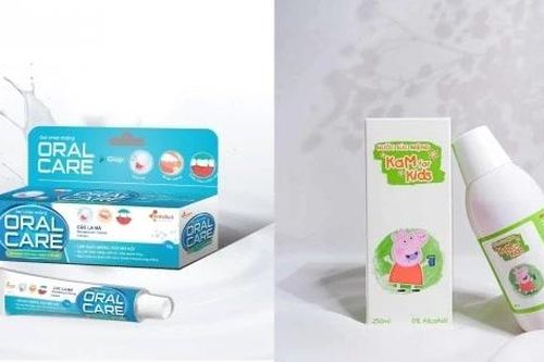 Thu hồi 3 lô mỹ phẩm Oral care gel, Nanotech AG+, Kam For Kids