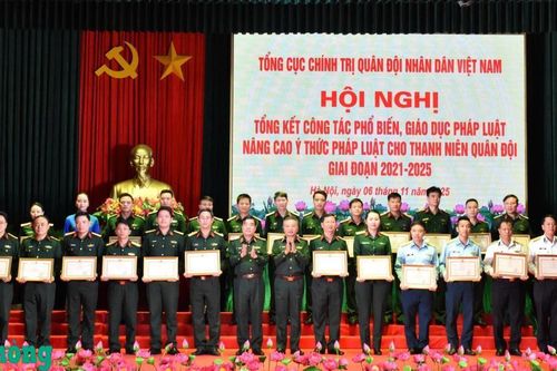 Tổng kết công tác phổ biến, giáo dục pháp luật, nâng cao ý thức pháp luật cho thanh niên Quân đội