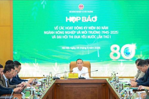80 năm ngành Nông nghiệp và Môi trường: Khẳng định vị thế, vai trò trụ cột đầy tự hào