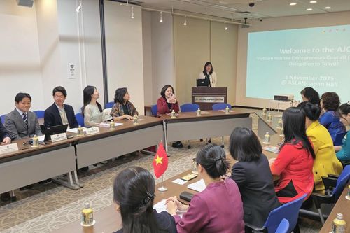 Trung tâm ASEAN tại Nhật Bản sẵn hỗ trợ nữ doanh nhân Việt Nam