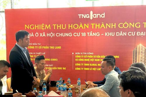 TNG Land hoàn thành nghiệm thu chung cư 18 tầng – Biểu tượng mới của nhà ở xã hội tại Thái Nguyên