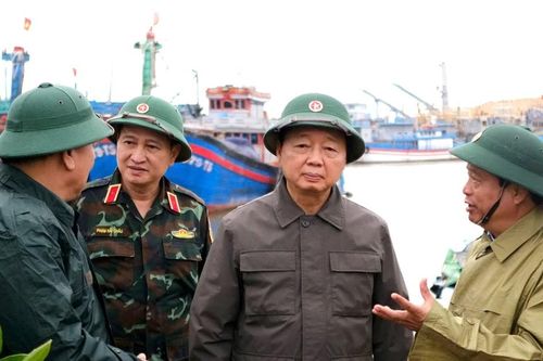Phó Thủ tướng Trần Hồng Hà kiểm tra công tác phòng chống bão tại Gia Lai