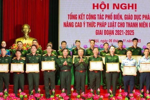 Nhân rộng mô hình tiêu biểu nâng cao ý thức pháp luật cho thanh niên Quân đội
