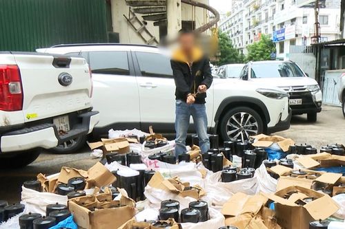 Triệt phá đường dây mua bán, vận chuyển khí cười từ Quảng Ninh về Hà Nội