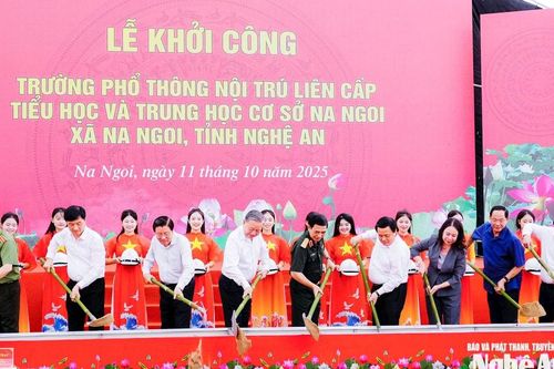 Sẽ đồng loạt khởi công xây dựng 9 trường học liên cấp tại các xã biên giới của Nghệ An