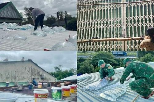 Muôn kiểu chằng chống nhà cửa ứng phó bão của người dân Gia Lai