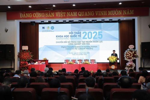 Hội thảo quốc tế: Đào tạo nhân lực công nghiệp văn hóa thời đại số