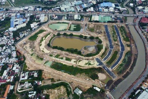 Hình hài dự án Hồ Gươm Xanh vốn đầu tư 1 tỷ USD tại TP HCM sau 2 thập kỷ 'ngủ yên'