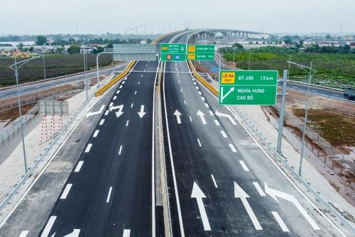 Đẩy nhanh tiến độ thi công cao tốc Ninh Bình - Hải Phòng có tổng mức đầu tư hơn 6.800 tỷ đồng