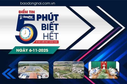 Điểm tin '5 phút biết hết' sáng 6-11: Rà soát các giải pháp thúc đẩy Chương trình Bình dân học vụ số, phát triển kinh tế số, xã hội số