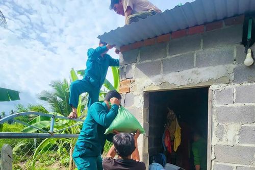 Khu vực Cam Ranh khẩn trương phòng, chống bão số 13