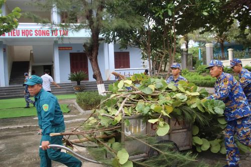Đặc khu Trường Sa sau bão số 13: Không có thiệt hại về người và tài sản