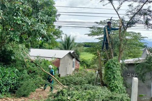 THẾ ANH - VĨNH THÀNH: Xã Bắc Khánh Vĩnh chủ động phòng, chống bão và giữ vững an ninh trật tự