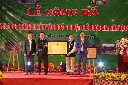 Công bố Quyết định công nhận di sản văn hóa phi vật thể quốc gia dân tộc Hà Nhì