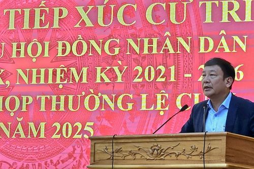 Đại biểu HĐND tỉnh Lâm Đồng tiếp xúc cử tri tại xã Bảo Lâm 1