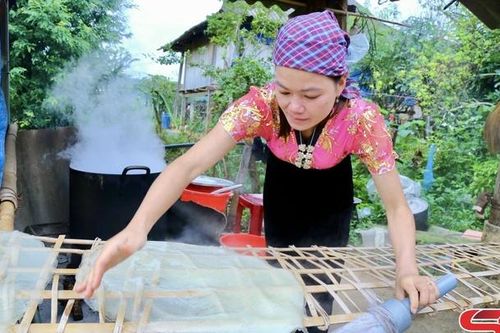 Đặc sản miến dong Quỳnh Phiêng
