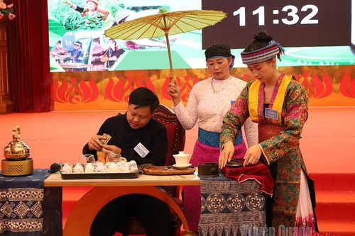 Bế mạc Hội thi Sản phẩm trà Shan tuyết và kỹ thuật pha chế trà năm 2025