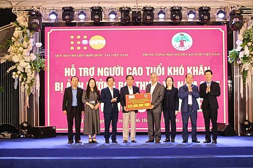 Hỗ trợ 525 triệu đồng giúp người cao tuổi vượt qua khó khăn do thiên tai