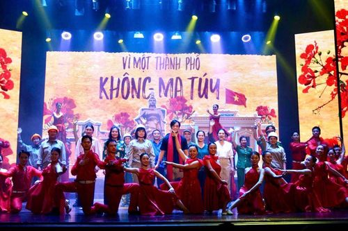 Hải Phòng: Tổng duyệt chương trình nghệ thuật 'Vì một thành phố không ma túy'