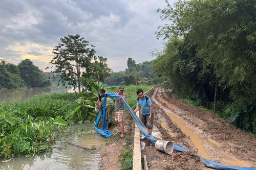 TP.HCM: Xã Đông Thạnh chủ động ứng phó với triều cường