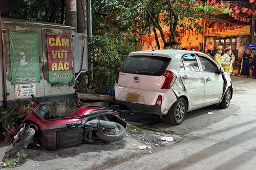 Cảnh sát hình sự truy tìm tài xế gây tai nạn