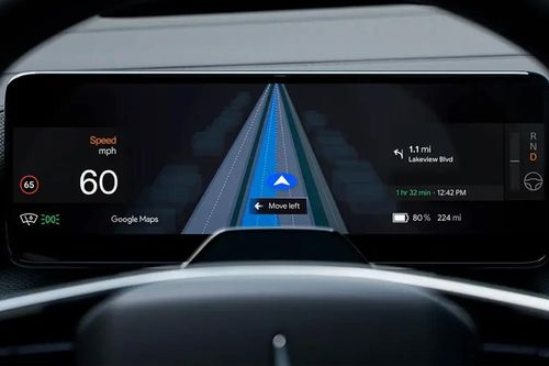 Xe điện đầu tiên tích hợp Google Maps dẫn đường trực tiếp