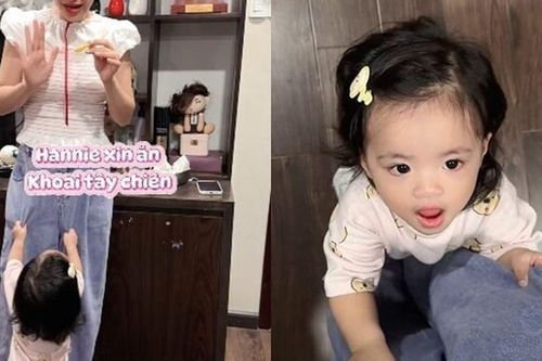 Sao Việt 24h: Con gái út Đông Nhi 1 tuổi bắt chước cả sở thú chỉ vì đồ ăn, biểu cảm khiến dân mạng 'tan chảy'