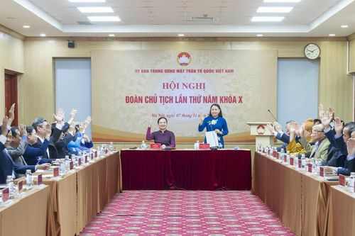 Hội nghị Đoàn Chủ tịch UBTƯ MTTQ Việt Nam lần thứ năm, khóa X