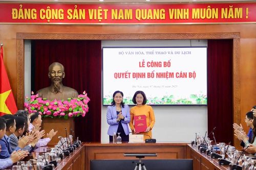 Bộ VHTTDL công bố và trao quyết định về công tác cán bộ