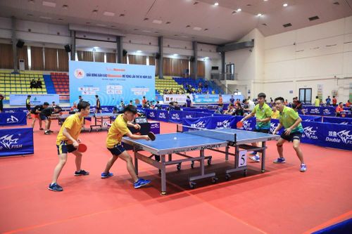 Khai mạc Giải bóng bàn các câu lạc bộ Hà Nội mở rộng, tranh Cúp Báo Hà Nội Mới