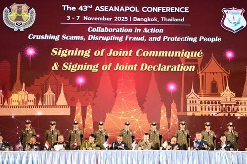 Bế mạc Hội nghị Tư lệnh Cảnh sát các nước ASEAN lần thứ 43