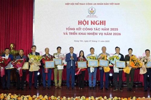 Thể thao Công an nhân dân khẳng định vị thế, hướng tới mục tiêu mới năm 2026