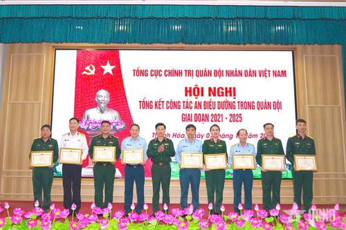 Trung tướng Đỗ Xuân Tụng chỉ đạo tổng kết công tác an điều dưỡng trong quân đội giai đoạn 2021-2025