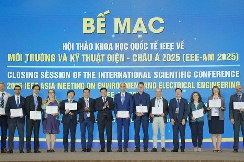EEE-AM 2025 gợi mở lưới điện thông minh, năng lượng bền vững