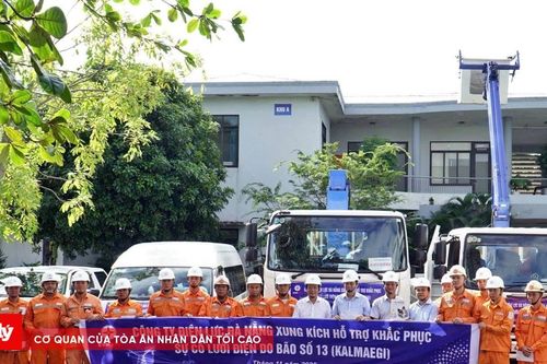 EVNCPC huy động hơn 1.300 nhân lực khẩn trương khôi phục cấp điện sau bão số 13