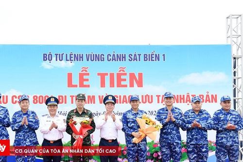 Tàu CSB 8004 lên đường thăm, giao lưu tại Nhật Bản