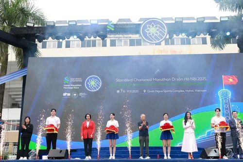 Dàn sao điền kinh tranh tài tại giải marathon Di sản Hà Nội
